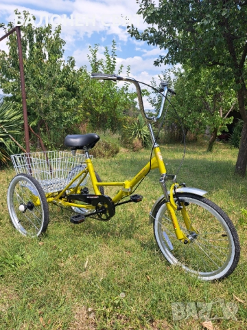 MEGA BRAND и Безплатна Доставка Велосипед Триколка Сгъваема 20 цола, снимка 9 - Велосипеди - 48429021
