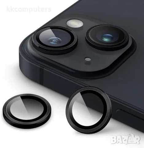 Camera Lens за iPhone 13 / 13 Mini / Черен / Баркод : 2403724, снимка 1 - Резервни части за телефони - 47863154