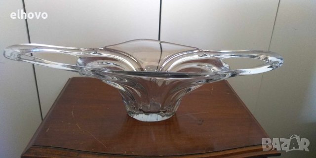 Италианска фруктиера Мурано, снимка 3 - Антикварни и старинни предмети - 44080961