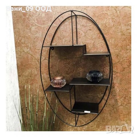 Голяма елипсовидна етажерка, снимка 2 - Етажерки - 35641407