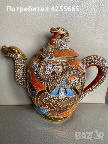 Старинен китайски чайник, снимка 2 - Аксесоари за кухня - 48992975