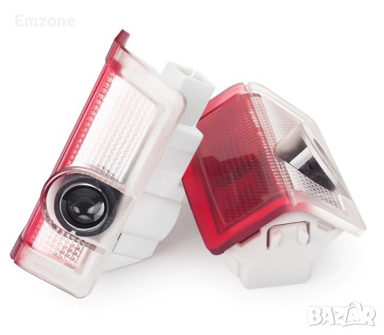 LED Плафони лампа за врати с проектор лого заMercedes EQC G GL GLA GLC GLE M W176 W2, снимка 3 - Аксесоари и консумативи - 43488907