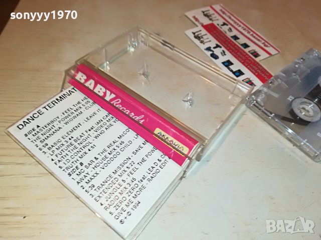 DANCE TERMINATOR 4 КАСЕТА 2908221210, снимка 6 - Аудио касети - 37833042