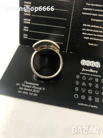 Сребърен пръстен 925 проба , снимка 7 - Пръстени - 38394478