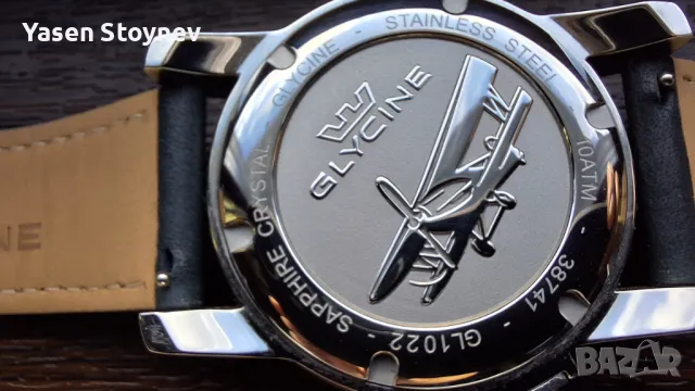 Glycine Airman Worldtimer пилотски часовник, снимка 6 - Мъжки - 49424097