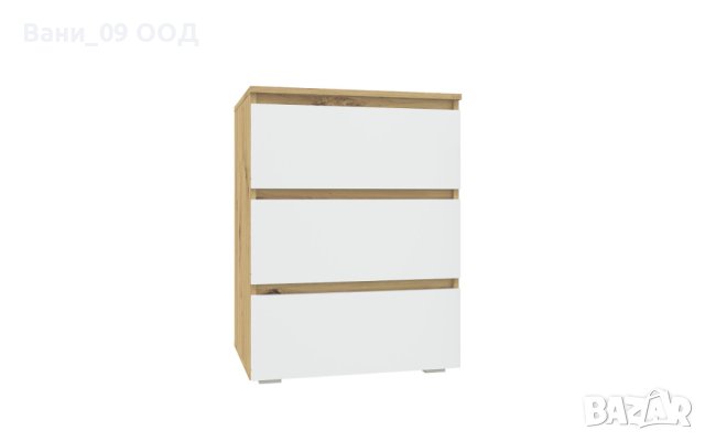 Красив скрин с 3 чекмеджета, снимка 2 - Скринове - 43823464