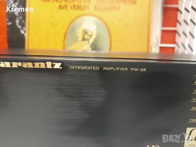 Усилвател MARANTZ PM-25, снимка 4 - Ресийвъри, усилватели, смесителни пултове - 48850238