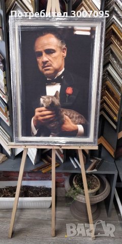 Продавам картината "Дон Корлеоне 1", снимка 2 - Картини - 32468718
