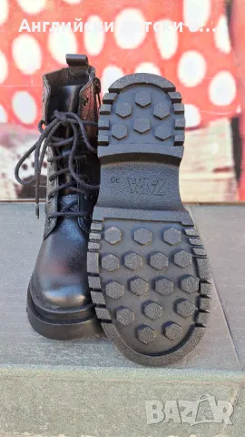 Английски детски боти естествена кожа-Zara, снимка 6 - Детски боти и ботуши - 48771470