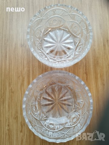 купи за ядки - оловен кристал 2 броя, снимка 3 - Сервизи - 43987197