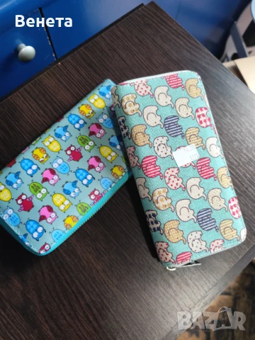 Шарени портомонета, снимка 5 - Портфейли, портмонета - 51200478