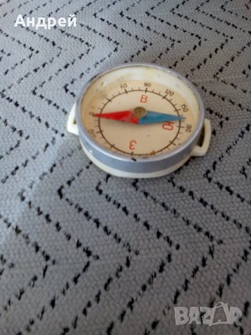 Стар механичен компас #2, снимка 2 - Антикварни и старинни предмети - 27182060