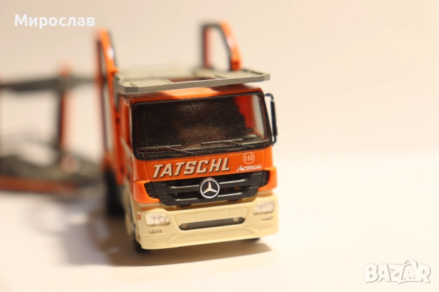 HERPA H0 1/87 MERCEDES КАМИОН МОДЕЛ ВЛЕКАЧ АВТОВОЗ, снимка 5 - Колекции - 52636021