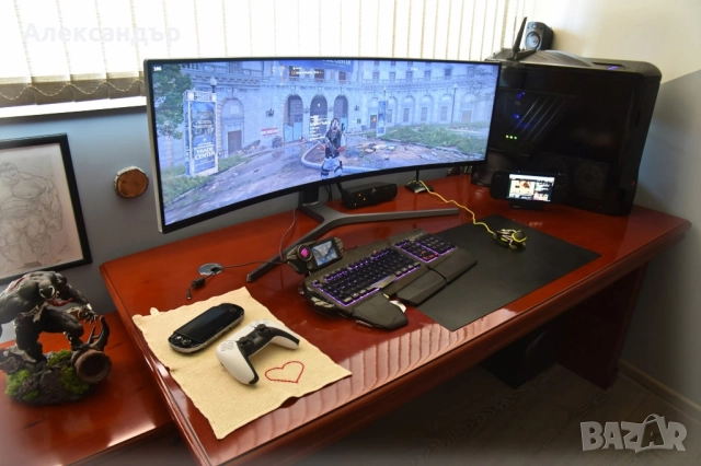 Продавам монитор Samsung 49 инча , снимка 2 - Монитори - 52503245