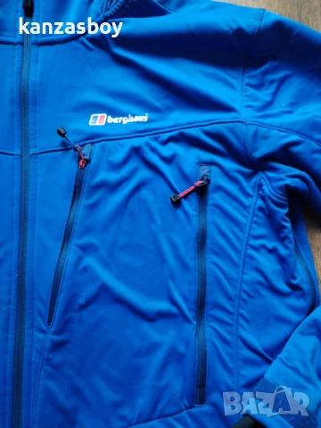 berghaus windstopper jacket - страхотно мъжко яке 2ХЛ, снимка 8 - Якета - 53305046