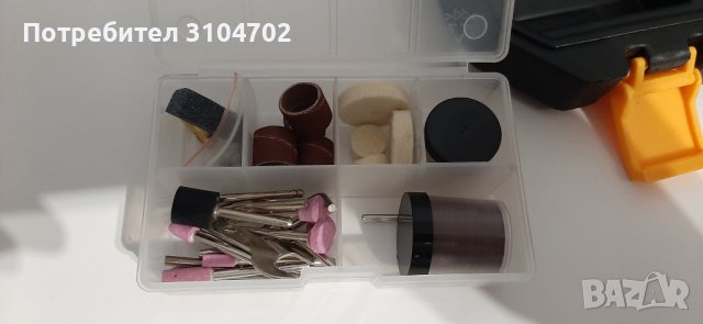 Tolsen Мултифункционален Прав шлайф 130W, включени 105 консуматива,гъвкав вал, куфарче, 79555, снимка 8 - Други инструменти - 37970856