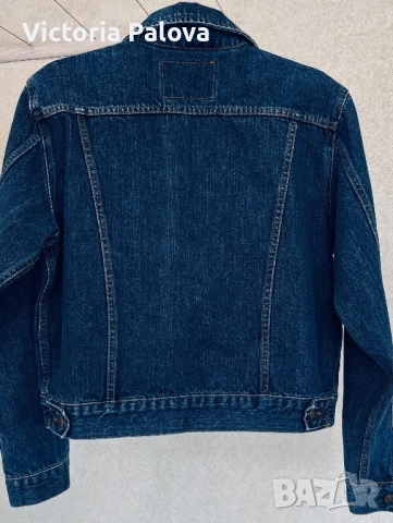 Тъмносиньо късо  дънково яке EXPLORER, снимка 12 - Якета - 50444680