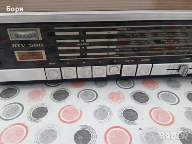 GRUNDIG RTV 500 HIFI STEREO Ресийвър, снимка 6 - Ресийвъри, усилватели, смесителни пултове - 39395851