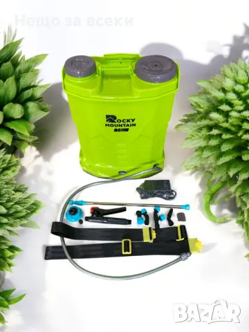 Акумулаторна пръскачка 16 литра с 5 дюзи