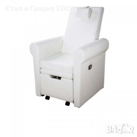 Стол за педикюр Pira - бял/черен, снимка 3 - Педикюр и маникюр - 28268007