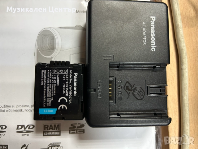 Видео камера Panasonic VDR-D50, снимка 5 - Камери - 52987495