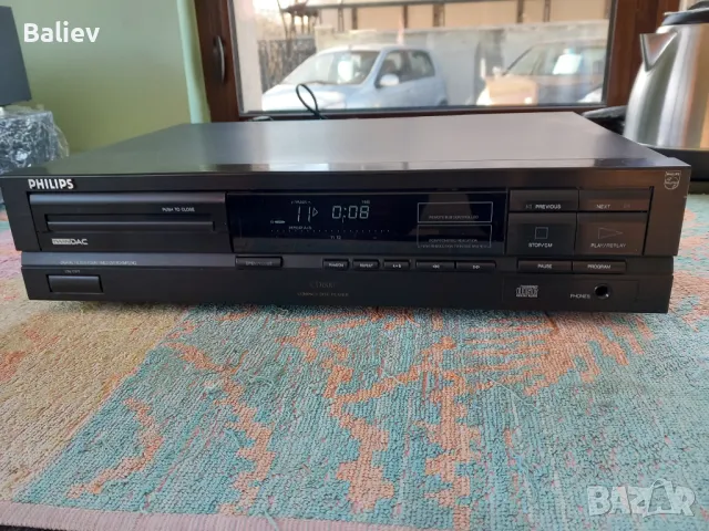 PHILIPS CD600 Compakt Disc player , снимка 8 - Аудиосистеми - 49067295