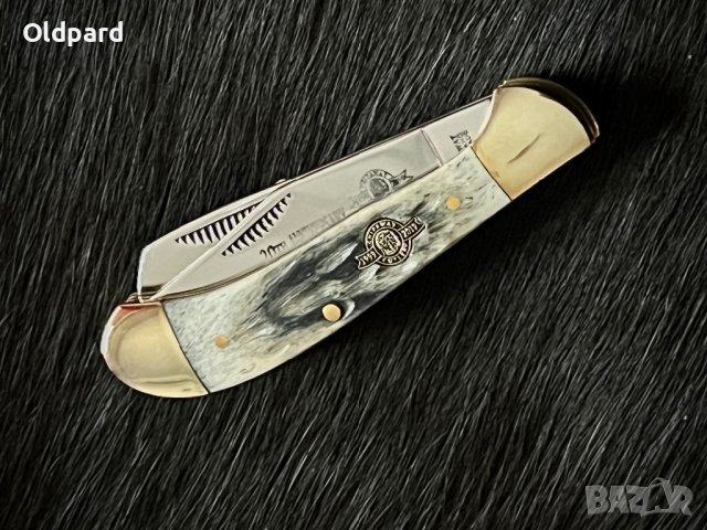 Сгъваем джобен колекционерски ловен нож. CW111GY20, снимка 6 - Ножове - 39291395