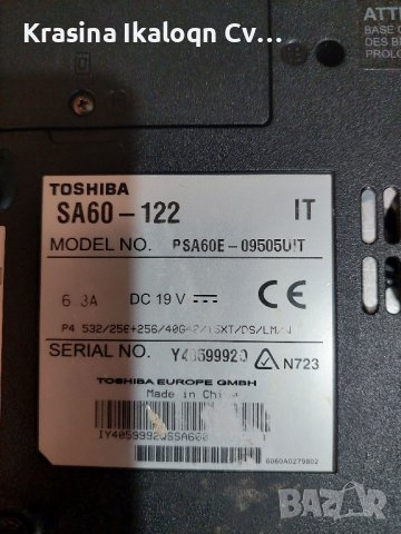 лаптоп toshiba , снимка 2 - Лаптопи за дома - 43489382