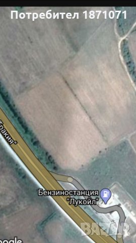 Продавам или Бартер 17 декара до магистрала Тракия 35-ти километър , снимка 2 - Земеделска земя - 28780832