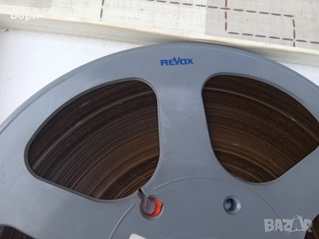 REVOX магнетофонна ролка 27см, снимка 2 - Декове - 40328829