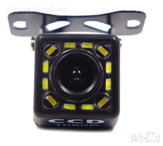 170° 580X540 Универсална IP68 Водонепромокаема Камера за Кола с 12 Nano LED за Задно Нощно Виждане, снимка 10 - Аналогови камери - 28166074