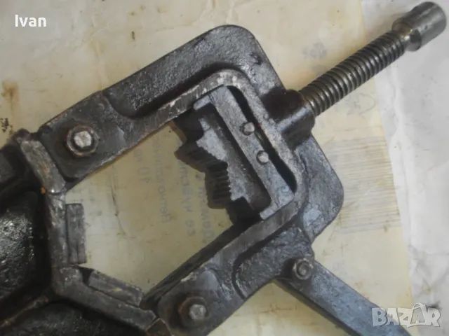 3" Цола Българско ТРЪБНО МЕНГЕМЕ Соц НРБ ТПК Металик-Разград 55см/6,0 кг/захват 115мм Като ново , снимка 9 - Менгемета - 47325814