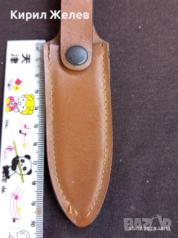 Кожена кания за нож ръчна изработка за КОЛЕКЦИЯ 44820, снимка 7 - Ножове - 51195262