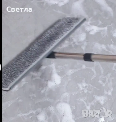 Комплект Нов, за почистване, с моп и кофа, тънък, с разделение за сухо и мокро - € 18, снимка 5 - Други стоки за дома - 53200378