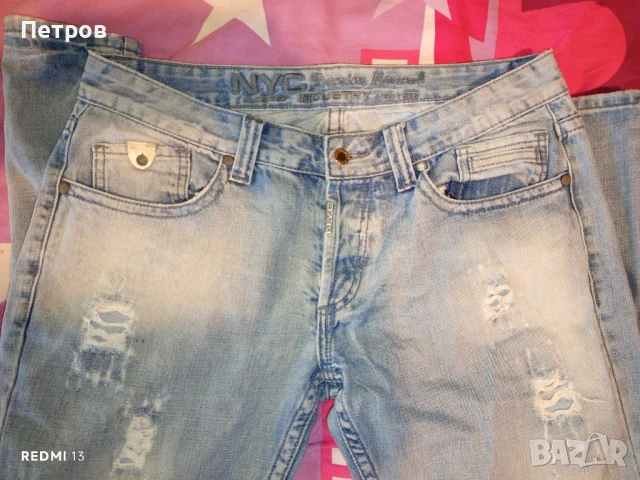 Дънки"NYC", снимка 2 - Дънки - 50863974