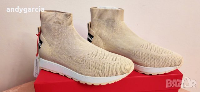 HUGO Icelin Knitted Sock Trainer 36.5ти номер 23.5 см стелка НОВИ ОРИГИНАЛНИ в кутия, снимка 11 - Маратонки - 43006532