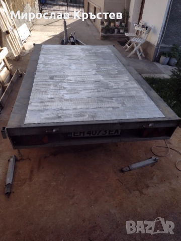 "Schmid PAT 250 UEL" Масивно двуосно ремарке 1300кг, снимка 14 - Ремаркета - 52094859