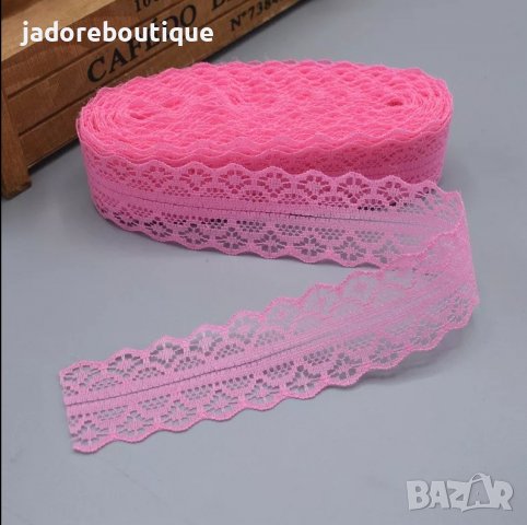 Дантела лента различни цветове 28 мм/ 45 мм за декорация скрапбук албуми, картички, декупаж и други , снимка 6 - Други - 27419659