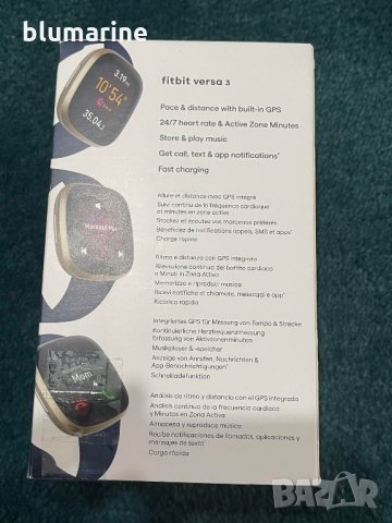 Smart Watch + GPS FITBIT VERSA 3, снимка 4 - Смарт часовници - 35350563
