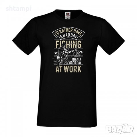 Мъжка тениска За риболов Fishing,Рибар,Риболовец,Риба,Изненада,Подарък,Празник , снимка 10 - Тениски - 36811915