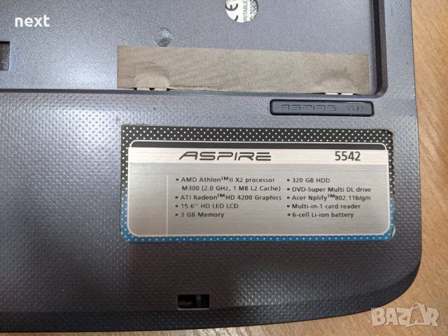 Acer Acer Aspire 5542 на части, снимка 4 - Части за лаптопи - 32518148