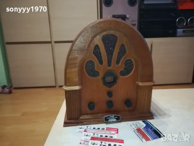 РЕТРО РАДИО С АНТИЧЕН ДИЗАИН 2212241731LK1EWC, снимка 14 - Антикварни и старинни предмети - 48434851