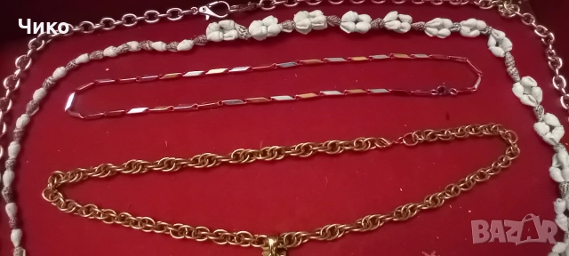 Стари 4бр женски колиета, снимка 4 - Антикварни и старинни предмети - 52852270