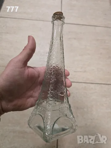 шишета айфелова кула, снимка 3 - Буркани, бутилки и капачки - 48628963