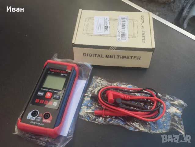 Дигитален мултицет HABOTEST HT123, снимка 2 - Други инструменти - 49586565