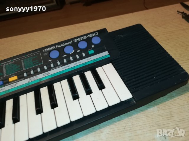 YAMAHA PSS-190 MADE IN JAPAN-GERMANY 2911211239, снимка 6 - Синтезатори - 34964160