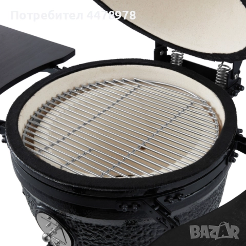 Керамично барбекю за печене, грил и опушване – Ø46 см, снимка 7 - Обзавеждане на кухня - 52410686