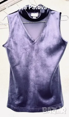 Красива блуза/топ  кадифе PARAH INTERNATIONAL Италия