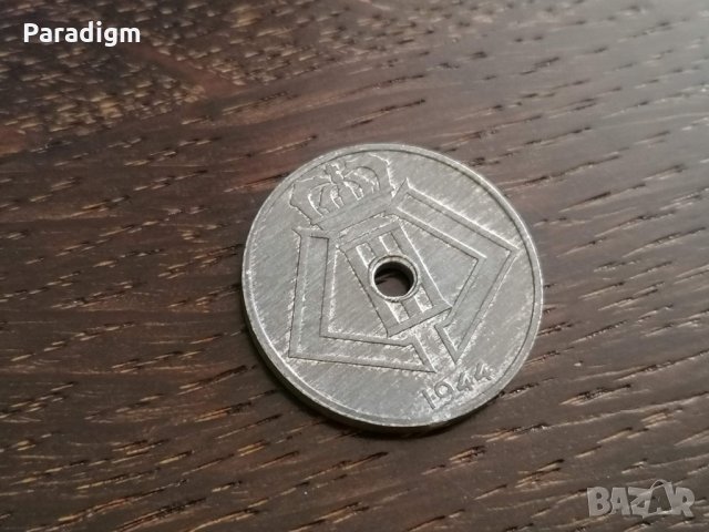 Монета - Белгия - 25 цента | 1944г., снимка 2 - Нумизматика и бонистика - 27533923