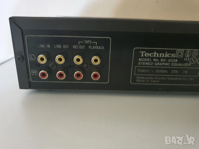 Technics SH-8038, снимка 8 - Еквалайзери - 52914400